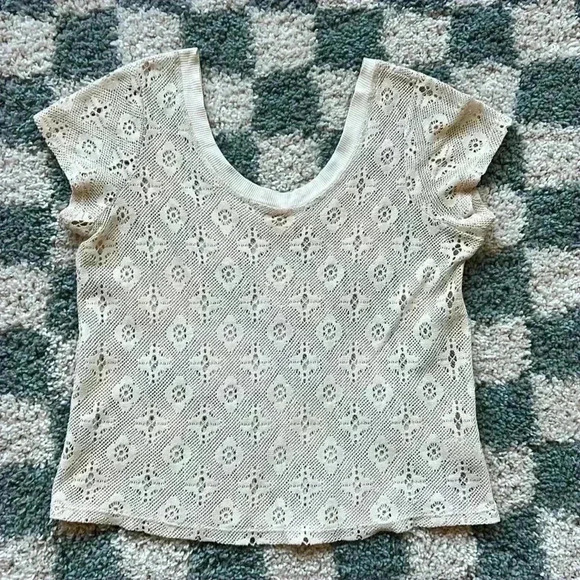 Pins & Needles Tops - Pins and Needles Crochet Top - Size M